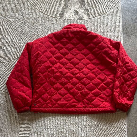 Zella Vibrant Red Quilted Puffer Jacket - Picture 6 of 10